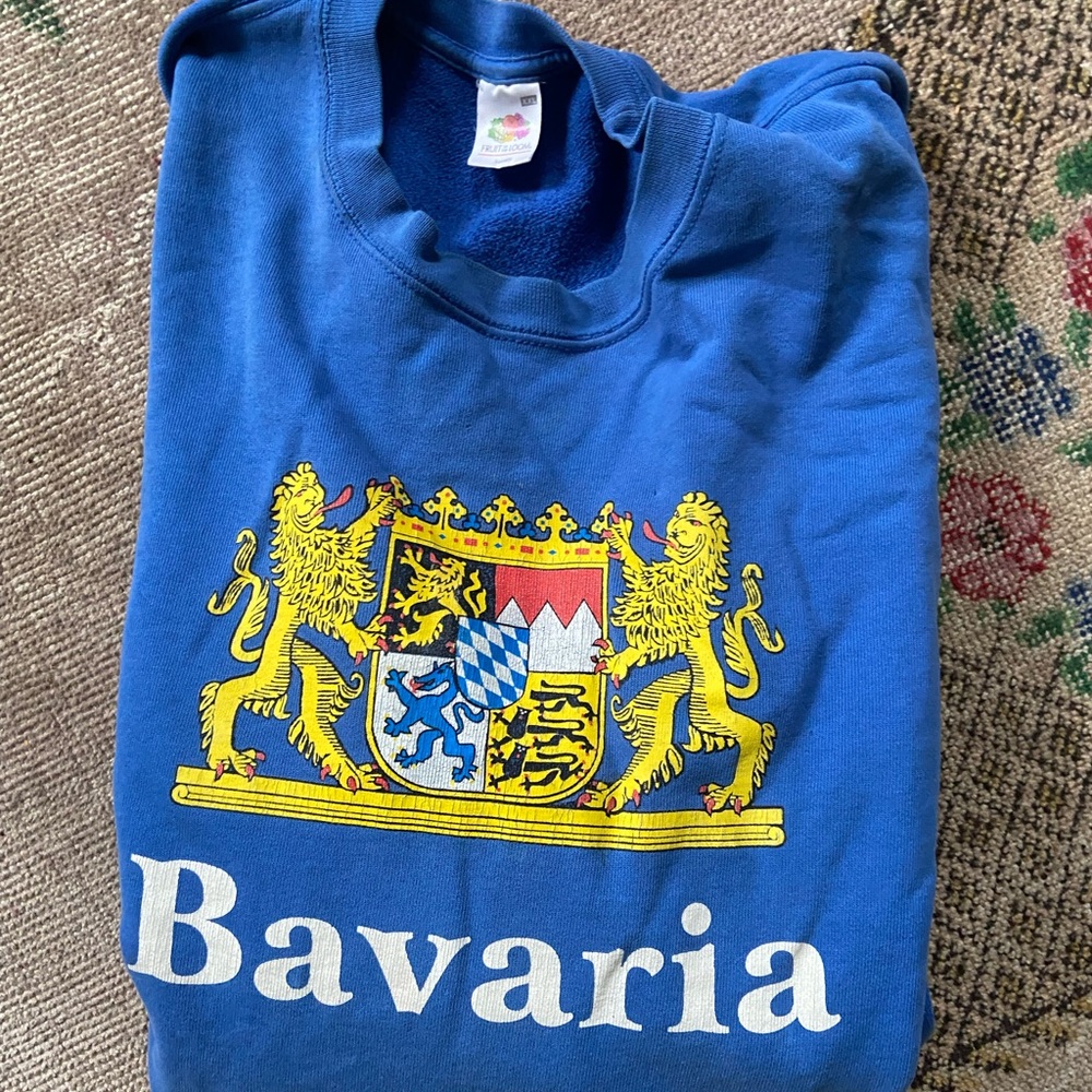 XXXL sweatshirt blue bavaria